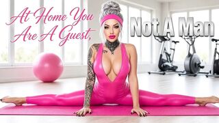 At Home YOU Are a Guest, Not a Man