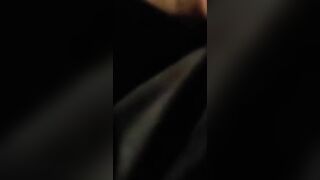 Night Drive PENIS OUT! Finished with cum