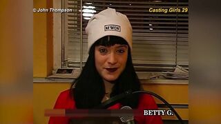 Betty Takes Obscene Cumshots and Licks Black Vagina