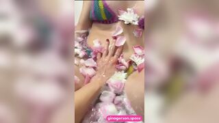 Lesbian stepsister bathroom - Gina Gerson and Maya Rose got so soaked together, come watch us play