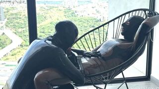 Sexy Session on the String Chair, Full - Alex Latex