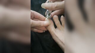 Long Toenail Clipping