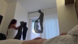 Holiday Fuck - Everyone Could See and Hear It