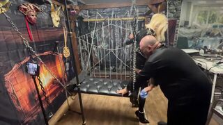 Part 3:- Melanie's first Time in the Dungeon with Lanista Bear and Domina Satana.