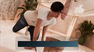 18 Plus Stepson Massaging T-girl Stepmom With Cheerful Ending