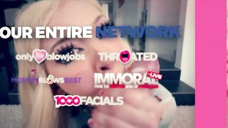 MAMA BLOWS BEST - Blonde Stepmom Andi Avalon Gives BJ for Nice Grades