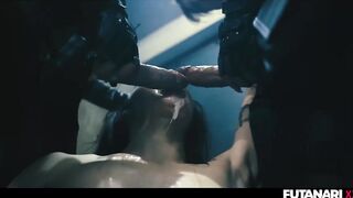 Asian Cosplay Orgy - Melody Marks & Dolly Orchid