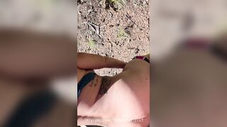 Hiking quickie for hawt big ass milf Penelope Rose Diaz