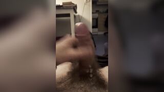 Uncut knob cums