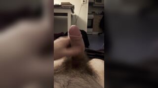 Uncut knob cums