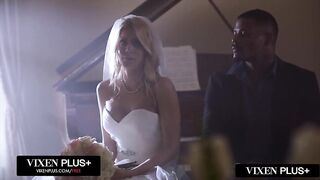 Despite her impeccable hair and makeup, Riley has a serious case of cold feet on the day of her white wedding. But maybe the wedding singer can warm her up in advance of this sweetheart walks down the aisle.