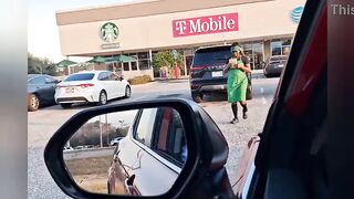 Starbucks waitress gets drilled on break