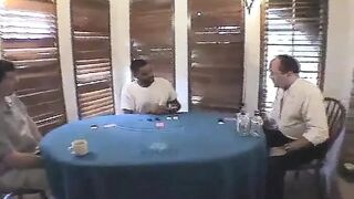 Poker Debt Hubby Wife Banged by Big Black Knob in Her Nasty White MILF Twat!