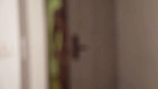My busty stepmother catches me touching myself in her room!