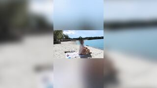 Almost got caught nude on the beach.