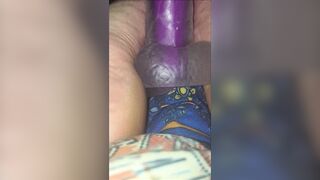 Latex Gloves and Undressed Feet show you How I wanna jerk your Dick