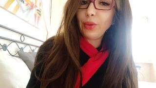 stepson! look what i wore to get drilled at the party