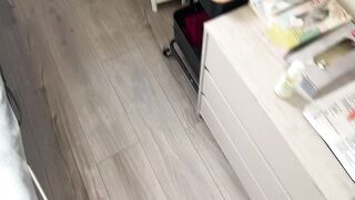 Client Strokes His Dong During the time that Getting a Massage - Masseuse Joins In