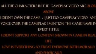 Older man's Visit -gameplay - Roleplay - Oldman Fucks two Teens After Party and Fills Their Butt with Cum