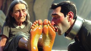 Chap Devoted to Old Womens Feet in Asylum