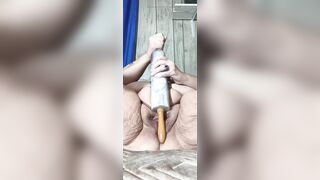Fuck Being a Biscuit Maker She's Screwing the Rolling Pin Like a Quaker