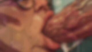 Granny Smutty Blowjobs Art