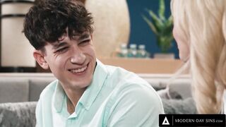 MODERN-DAY SINS - Lexi Lore Discovers Anal Loophole After Soaking Friend Drops Out