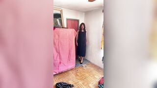 Crossdresser show How I enjoy womens style