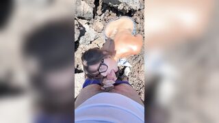 outdoor oral pleasure-job