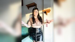 Your place is on your knees watching a real wang being used