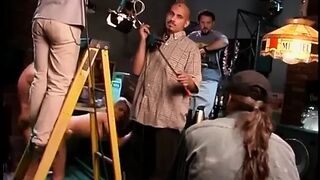 Go behind the scenes and see how a porn clip is made