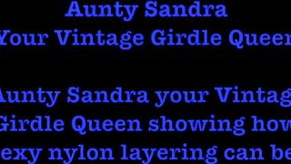 Aunty Sandra Layered up for YOU All Vgq 64B