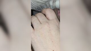 Step Mom Craving for step son big jock and handjob him hard to break