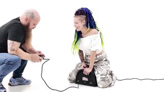 Sybian Try Out and Rod Sucking