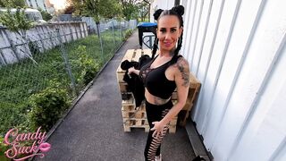 SLUT DOESN'T CRAVE A WARNING, SO SHE LETS THE BOSS SCREW HER CANDYSUCK