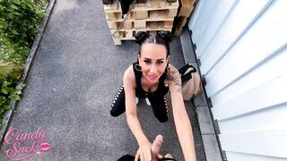 SLUT DOESN'T CRAVE A WARNING, SO SHE LETS THE BOSS SCREW HER CANDYSUCK