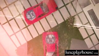 LUXEPLAYHOUSE Pretty Athena Fleurs, Cherry Kiss And Hime Marie Lick Wet Snatch Until Multiple Orgasms In Hot Lesbian trio