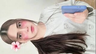 Sex with cute virgin ended with immodest panties