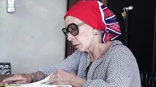 82 Year Old Granny Gets Rough Ass Destroyed