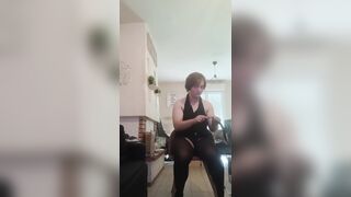 Self slavery, cumshot