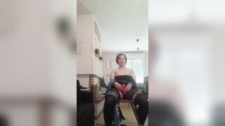 Self slavery, cumshot