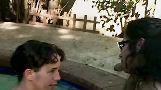 The milf loves getting penetrated and throated with cum
