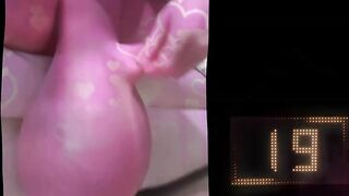 My 8 Kilo Bols - Huge Real Balls CBT Massive Grown Curly sack Real Futanari Extraordinary Ballstretching Crossdressing Stretched Balls Futanari Real