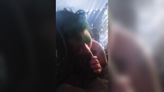 Sucking his big thick shlong ?