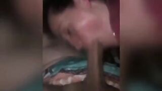 Mamma playing with my wang