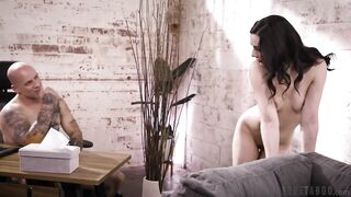 Pure Taboo Pervert Boss Screws Charming Secretary Whitney Wright in Front of Uncomfortable Stepson