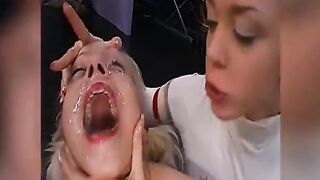 Ggg - Lustful Blonde in Wild Gangbang Screwed Hard & Covered in Cum
