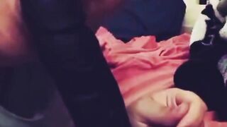 Stretch the Tonsils Vibrator Throatfuck POV