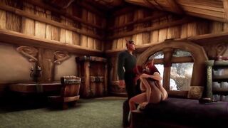 A night with an stepmother & stepdaughter : Warcraft parody