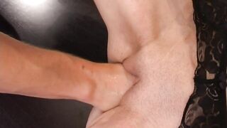 Meaty anal impact for a good slut